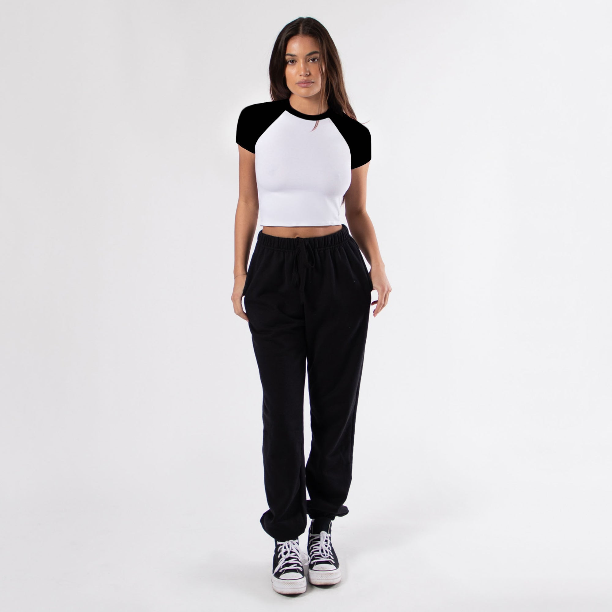 4001R - Women's Raglan Baby Tee