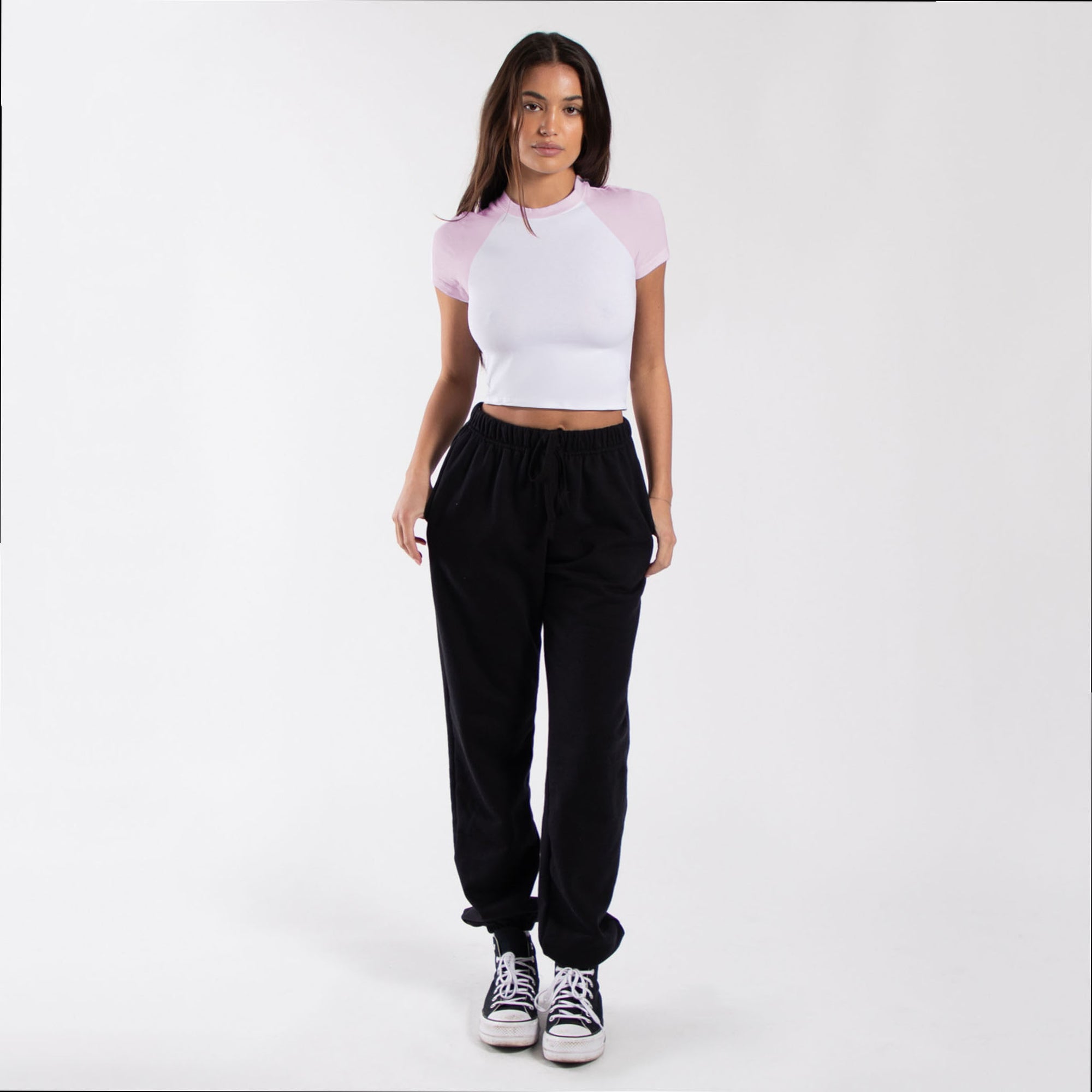 4001R - Women's Raglan Baby Tee