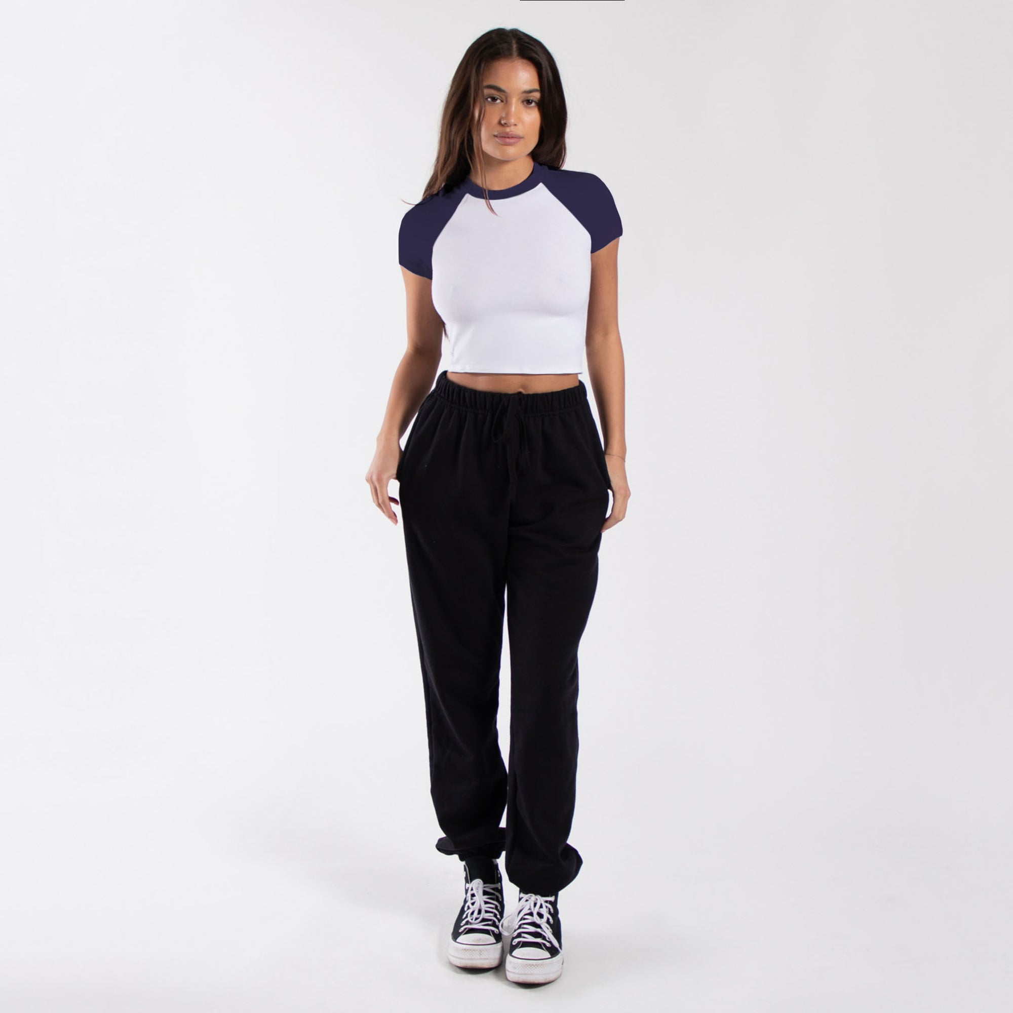 4001R - Women's Raglan Baby Tee