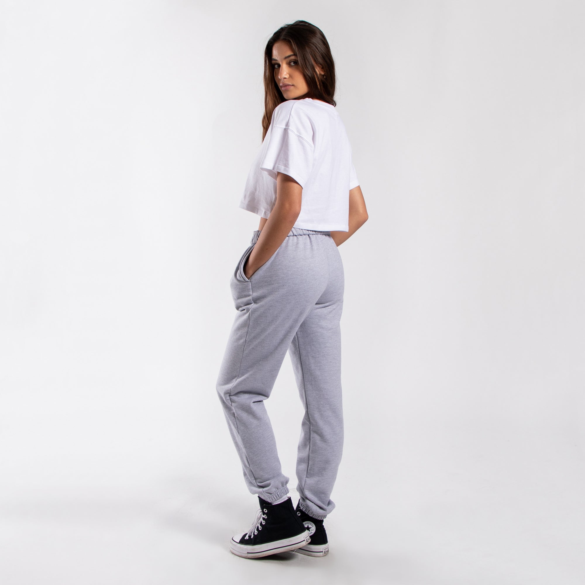 4000 - Women's Loose Cropped Tee
