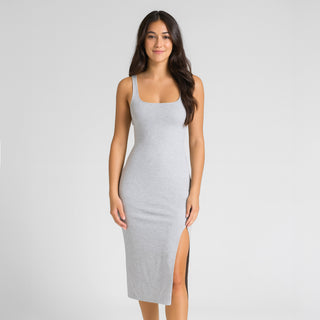 OTL Women's Bodycon Dress in Gray — Wholesale Blank Dress
