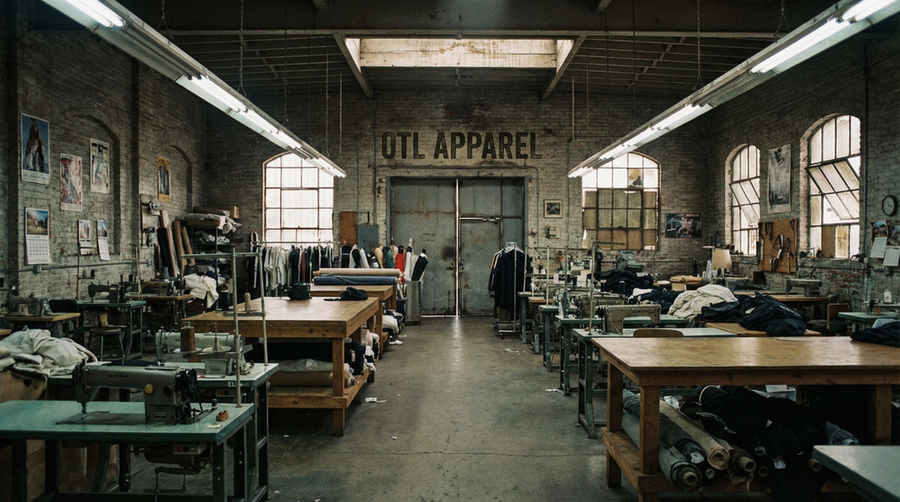OTL Apparel manufacturing facility
