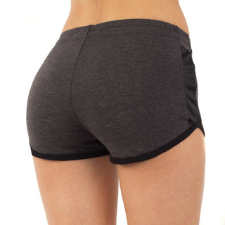 OTL Women's Contrast Mesh Detail Shorts — Wholesale Blank Shorts