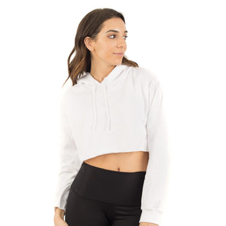 OTL Women's Cropped Fleece Hoodie — Wholesale Blank Sweatshirt