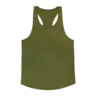 OTL Men's Racerback Tank in Green — Wholesale Blank Tanks